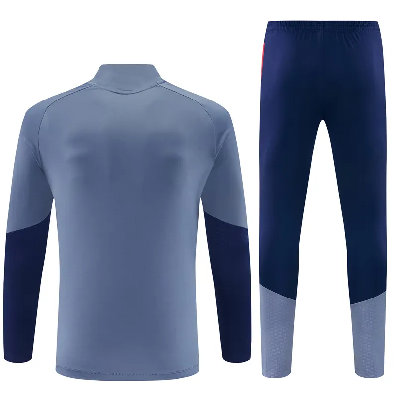 2026-27 Bayern Munich Dark Grey Half-Zip Training Jersey