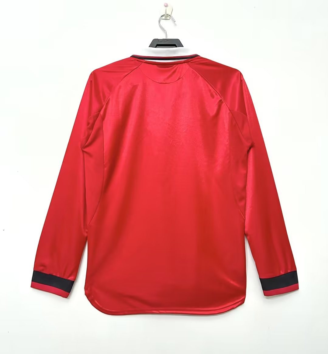 1999-00 Manchester United Home Long Sleeve Retro Shirt
