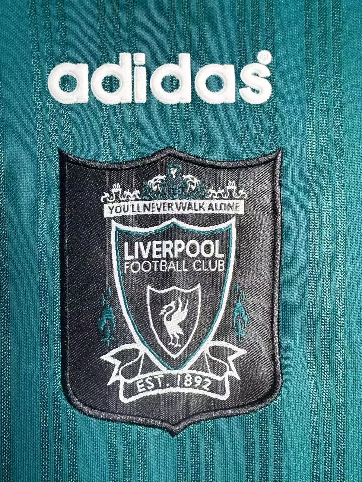 1995-96 Liverpool Green Retro Jersey
