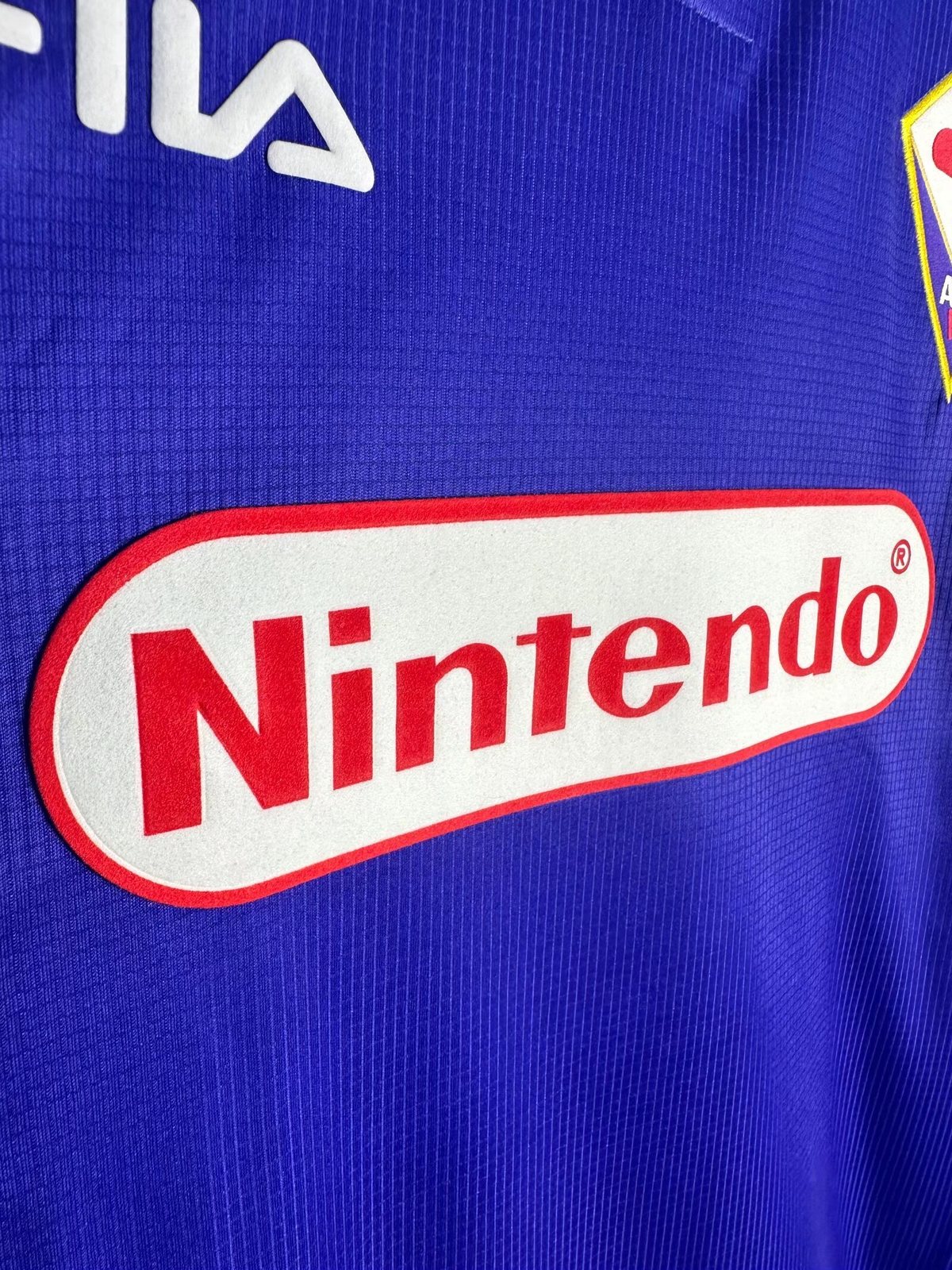 1998-99 Fiorentina Home Long Sleeve Retro Jersey