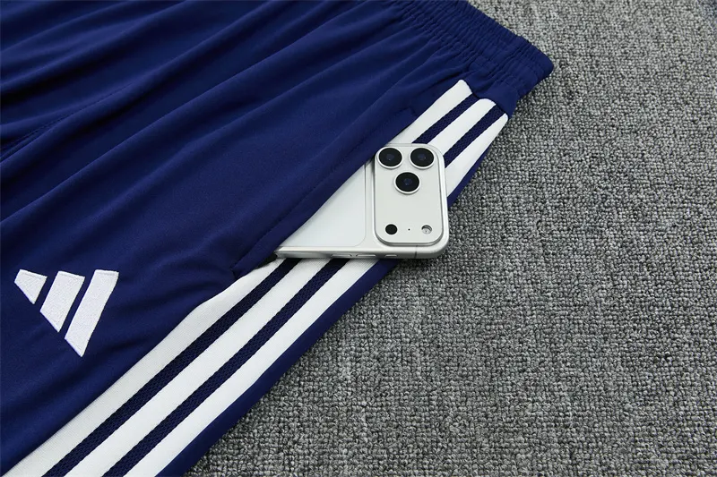 2026-27 Real Madrid White Half-Zip Training Jersey