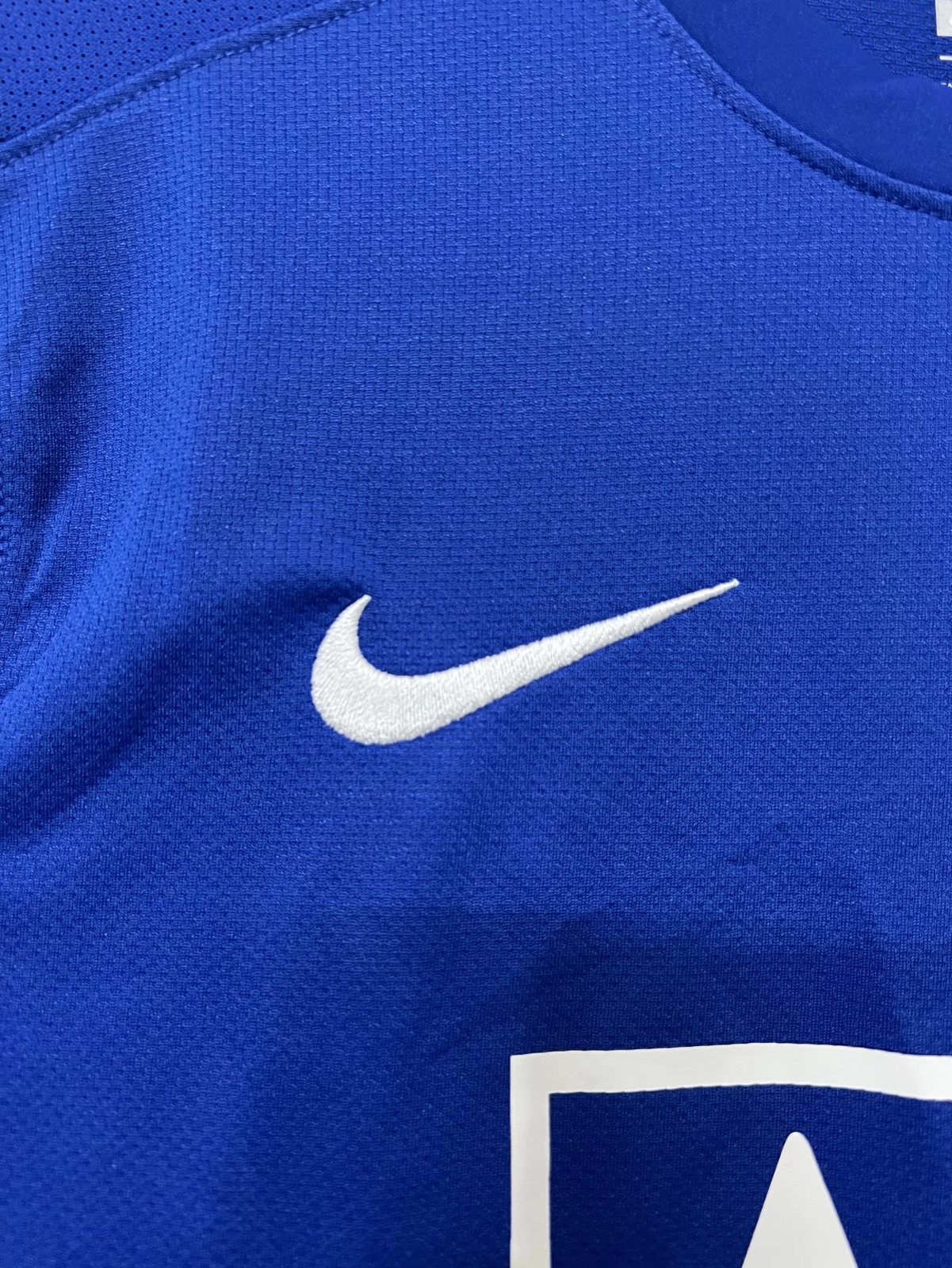 2008-09 Manchester United second away blue retro jersey