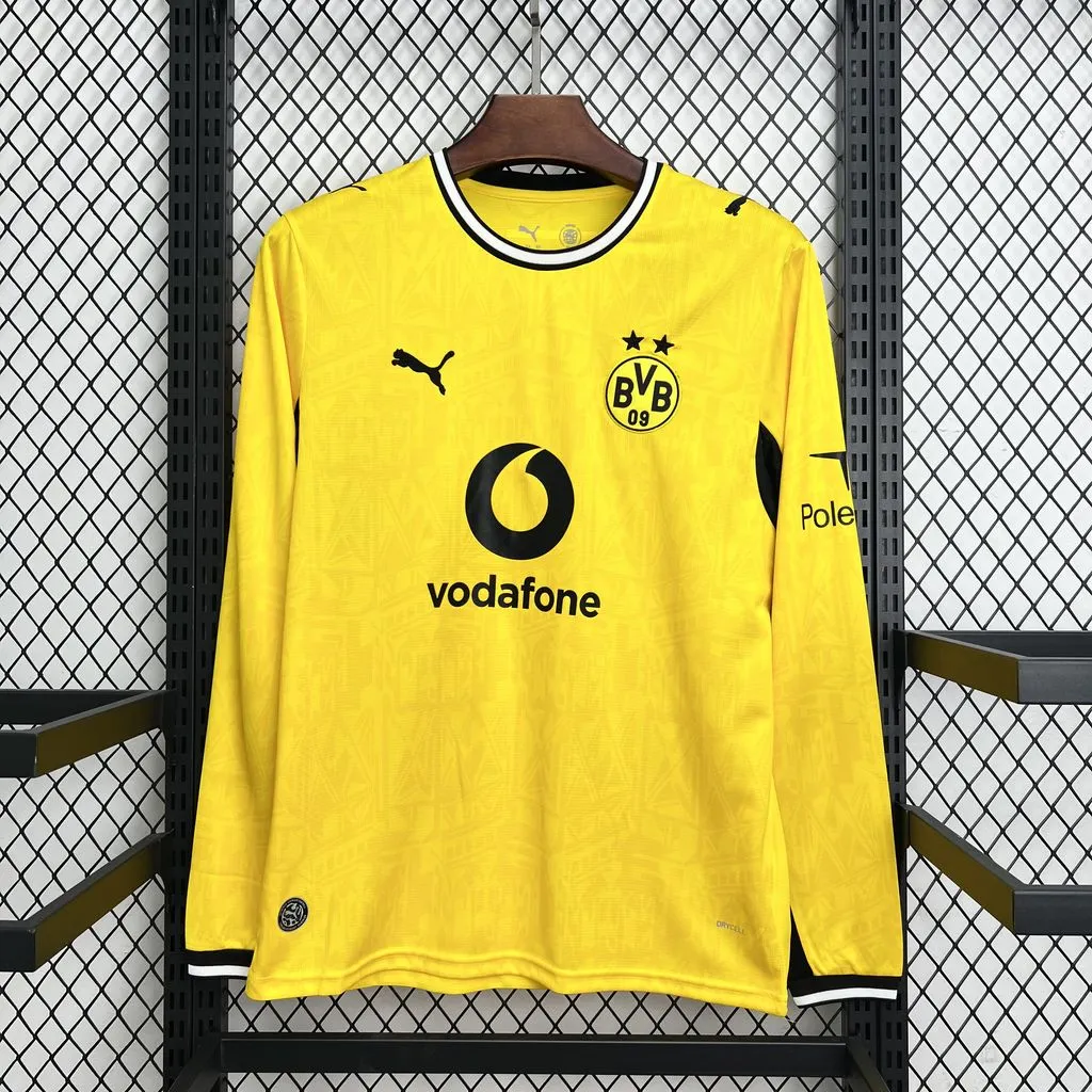 2026-27  Dortmund Home Long-Sleeve Jersey – Fan Version