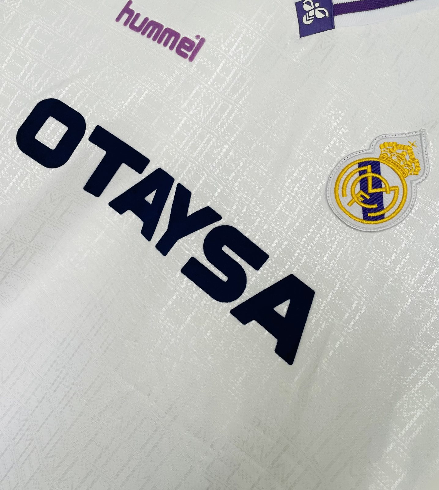 1990-92 Real Madrid Home Retro Jersey