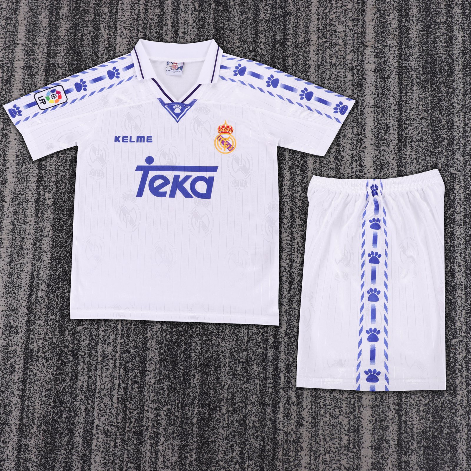 1996-97 Real Madrid Home Shirt – Kids'