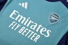 2025-26 Arsenal Green Short Sleeve Training Jersey