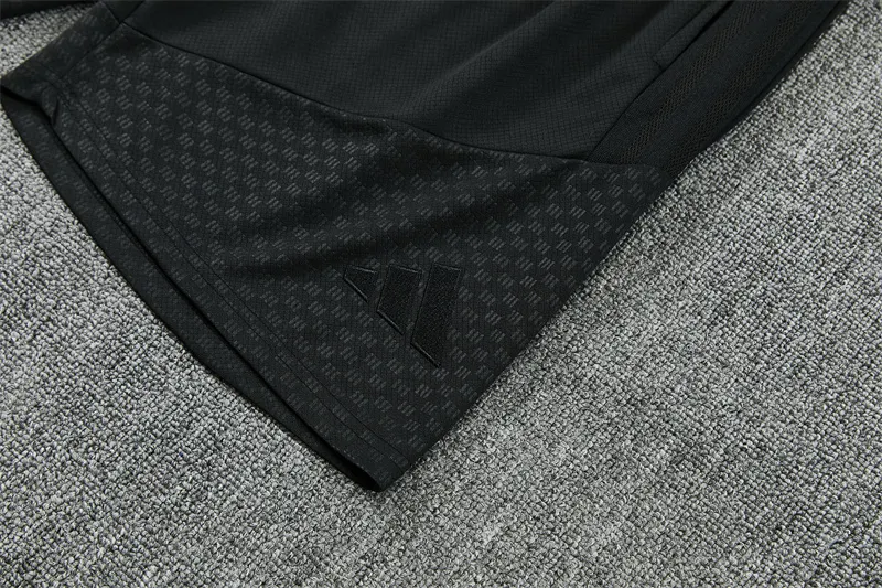 2026-27 Real Madrid Black Short-Sleeve Training Jersey