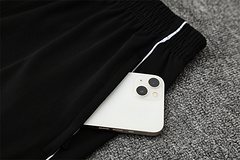 2025-26 Argentina Black Half-zip Training Jersey