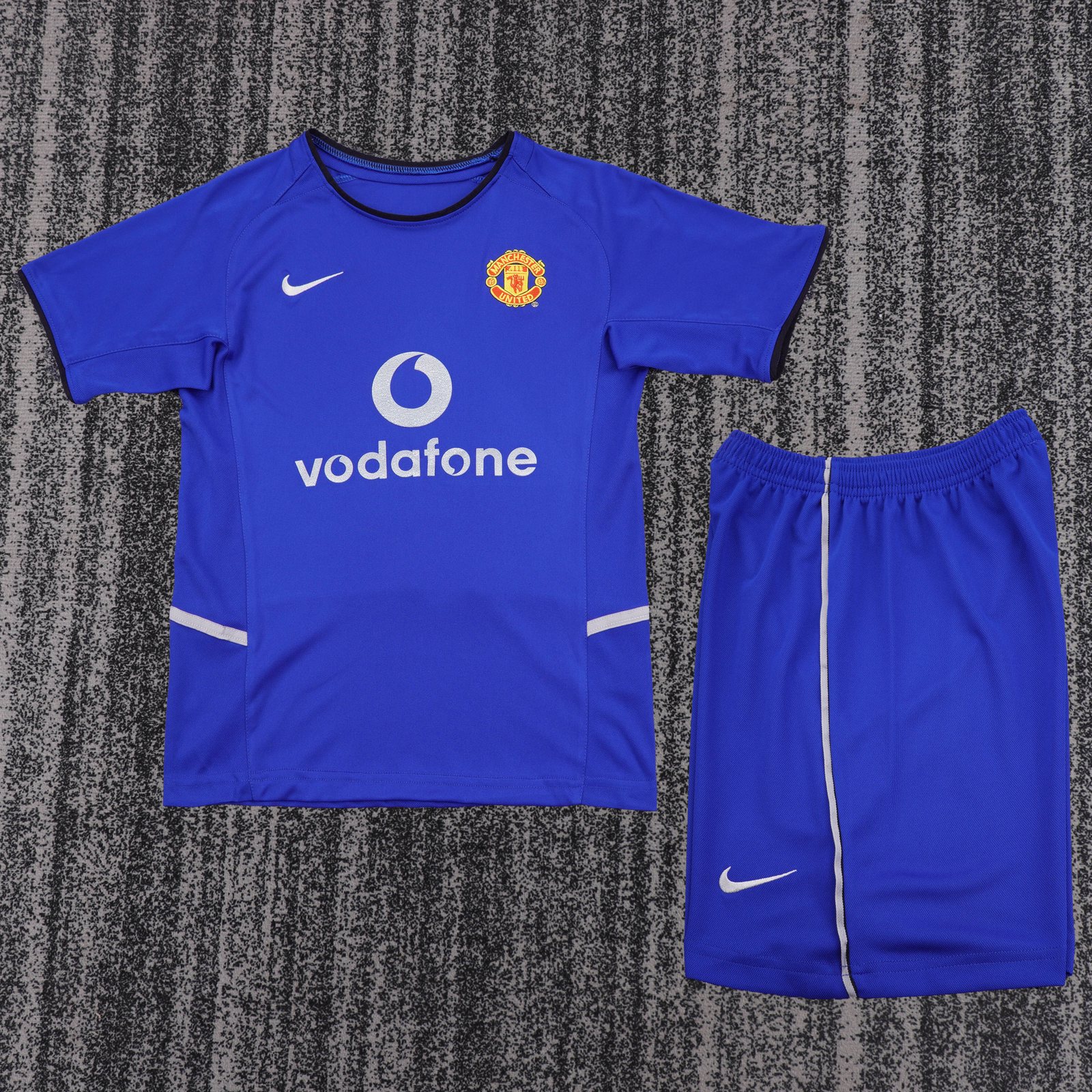 2002-03 Manchester United Second Away Retro Jersey - Kids