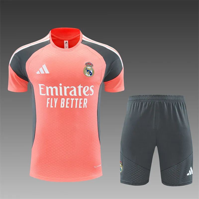 2026-27 Real Madrid Orange-Pink Training Jersey