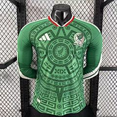 2026-27 Mexico Home Long-Sleeve Jersey - Player Version