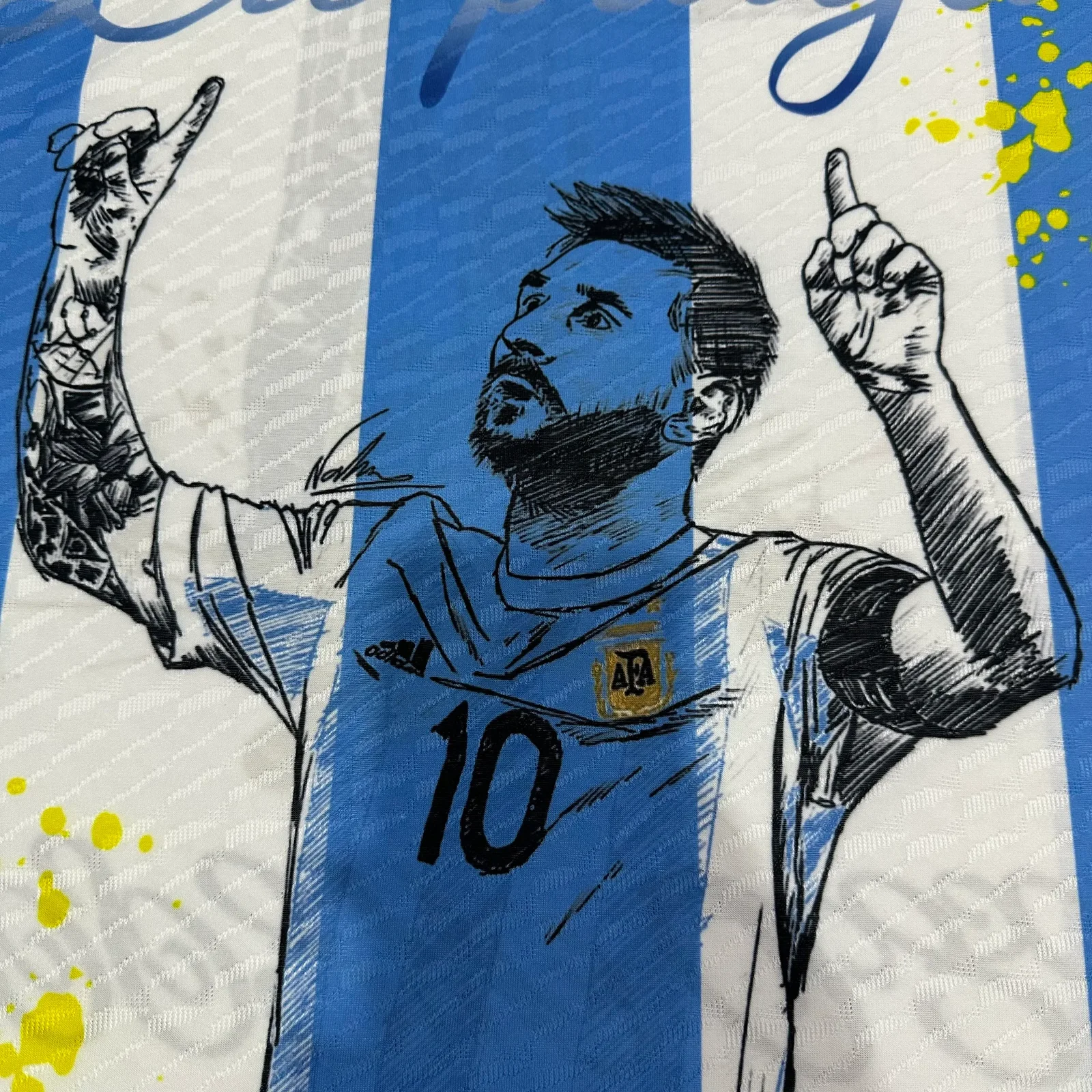 2025-26 Argentina Messi Commemorative Jersey – Player Version