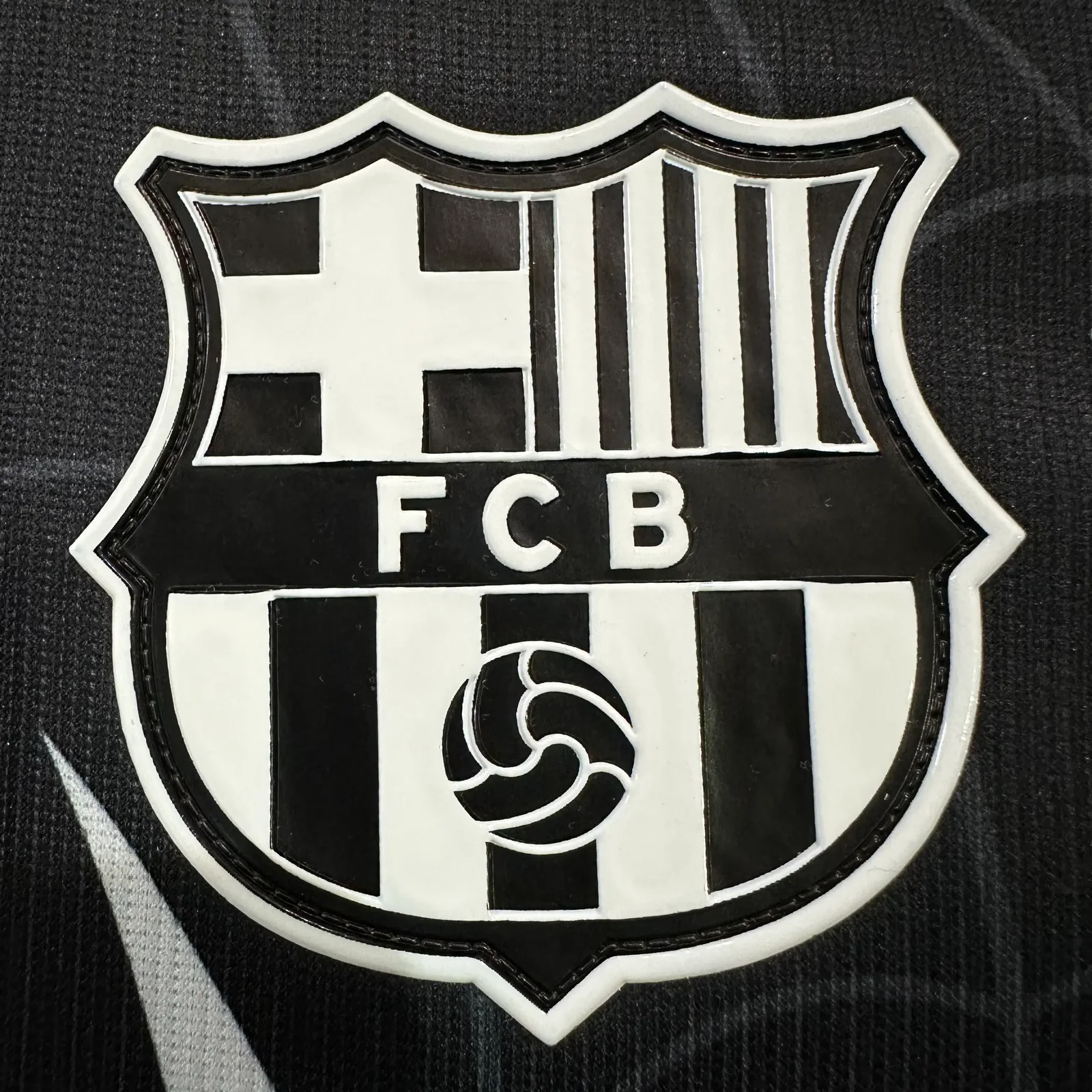 2026-27 FC Barcelona Black Spiders Jersey - Fan Edition