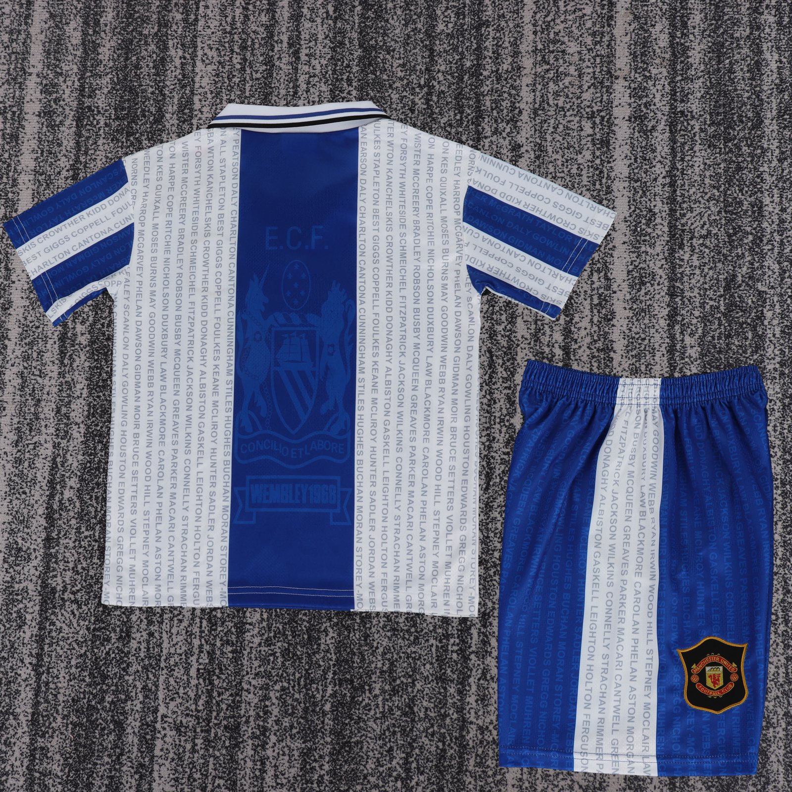 1994-96 Manchester United Second Away Retro Kit - Kids
