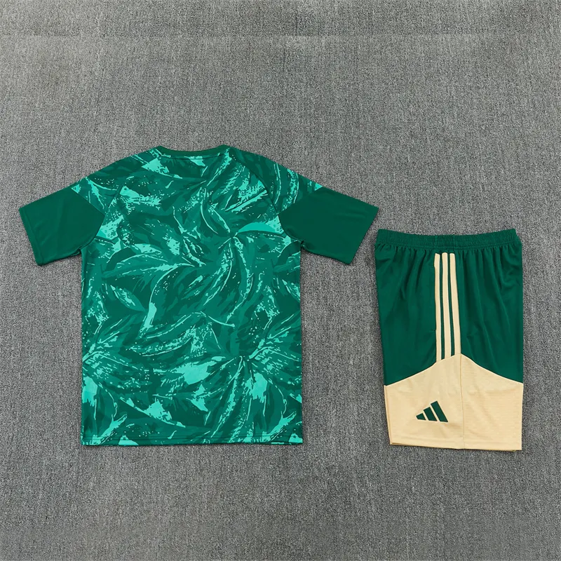 2026-27 Real Madrid Green Short-Sleeve Training Jersey