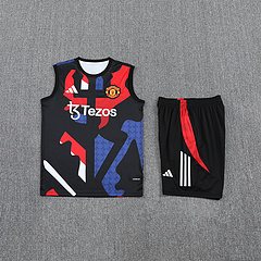 2025-26 Manchester United training vest jersey