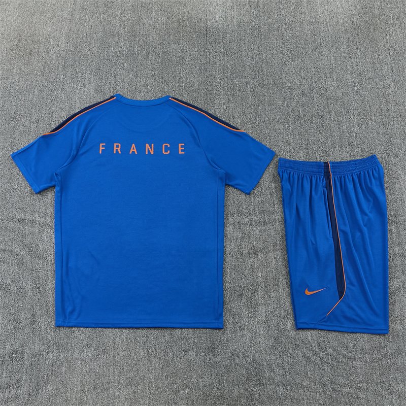 2026-27 France Blue Short-Sleeve Training Jersey