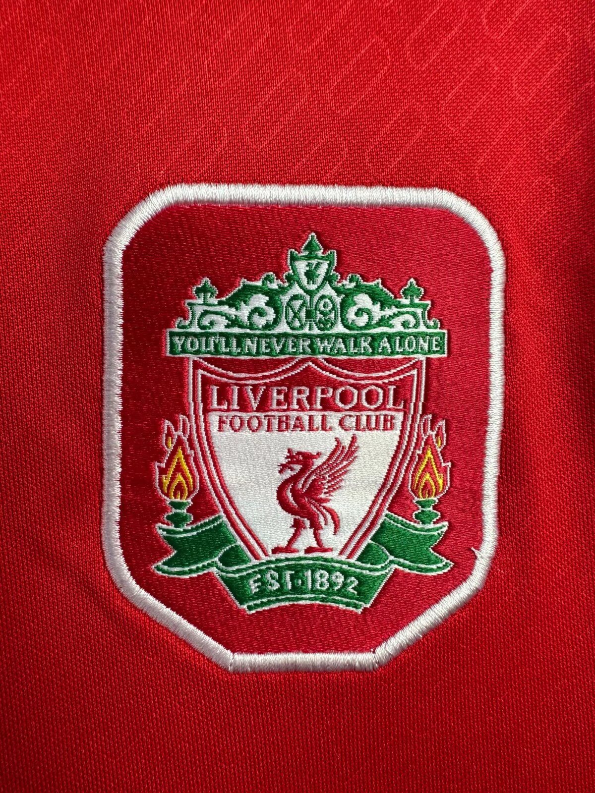 2004-05 Liverpool FC Home Long Sleeve Retro Shirt