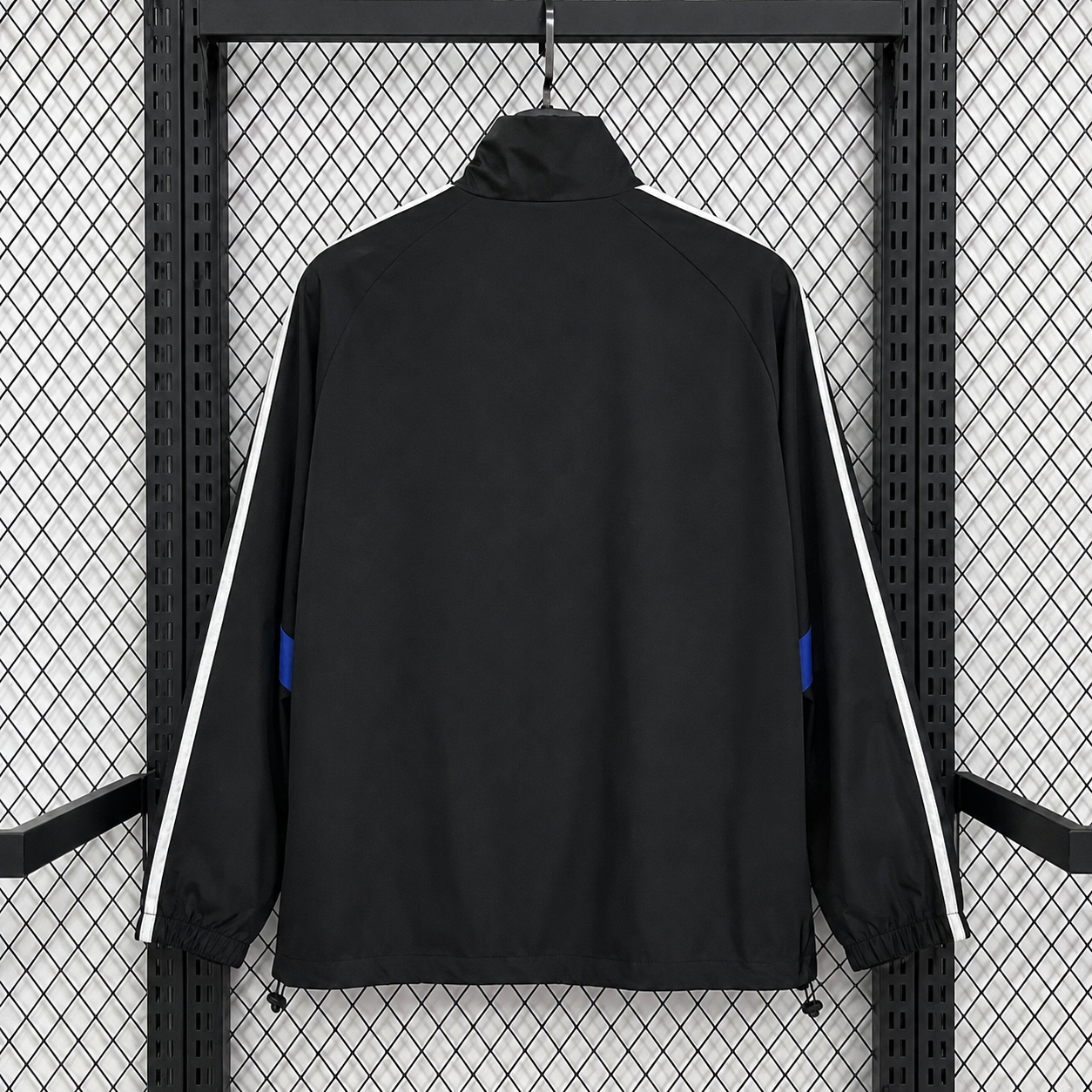 2026-27 Chelsea Black Waterproof Training Windbreaker