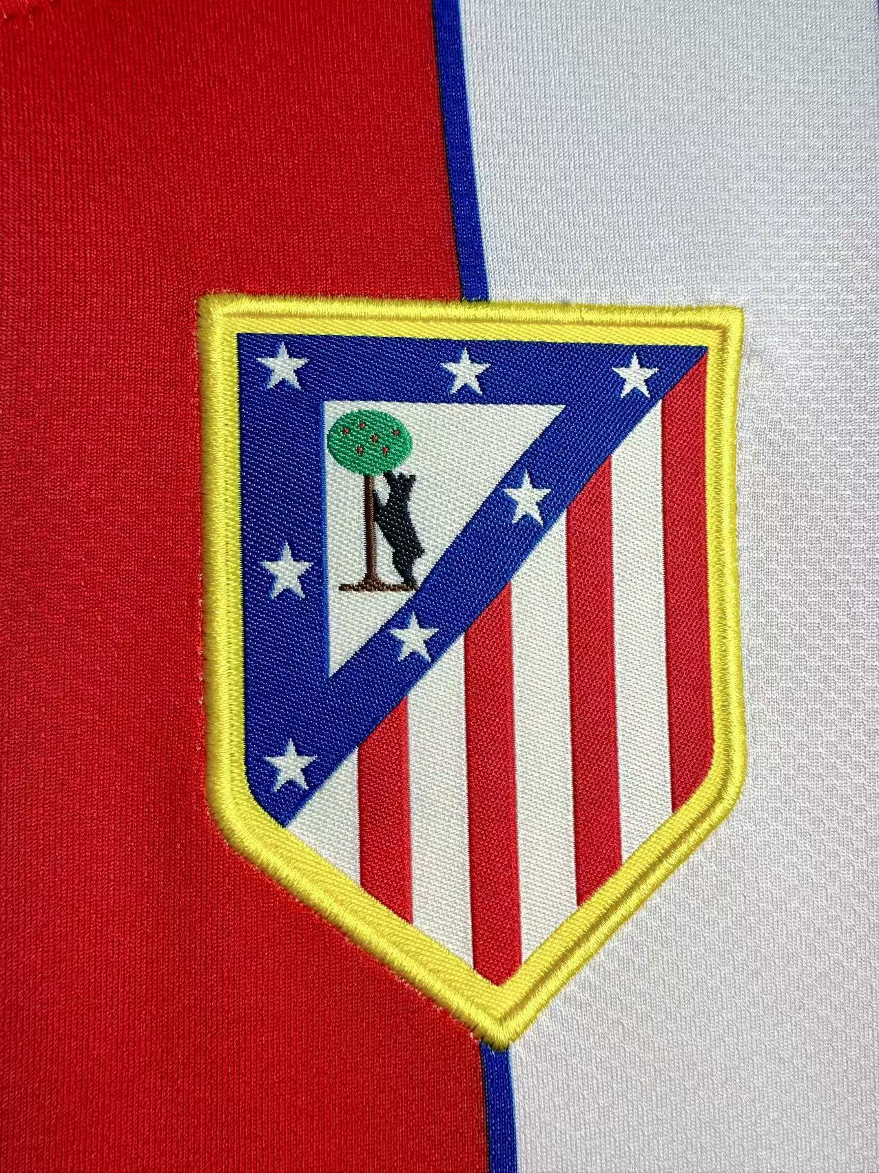 2011–12 Atlético Madrid Home Retro Jersey – Champions League Edition