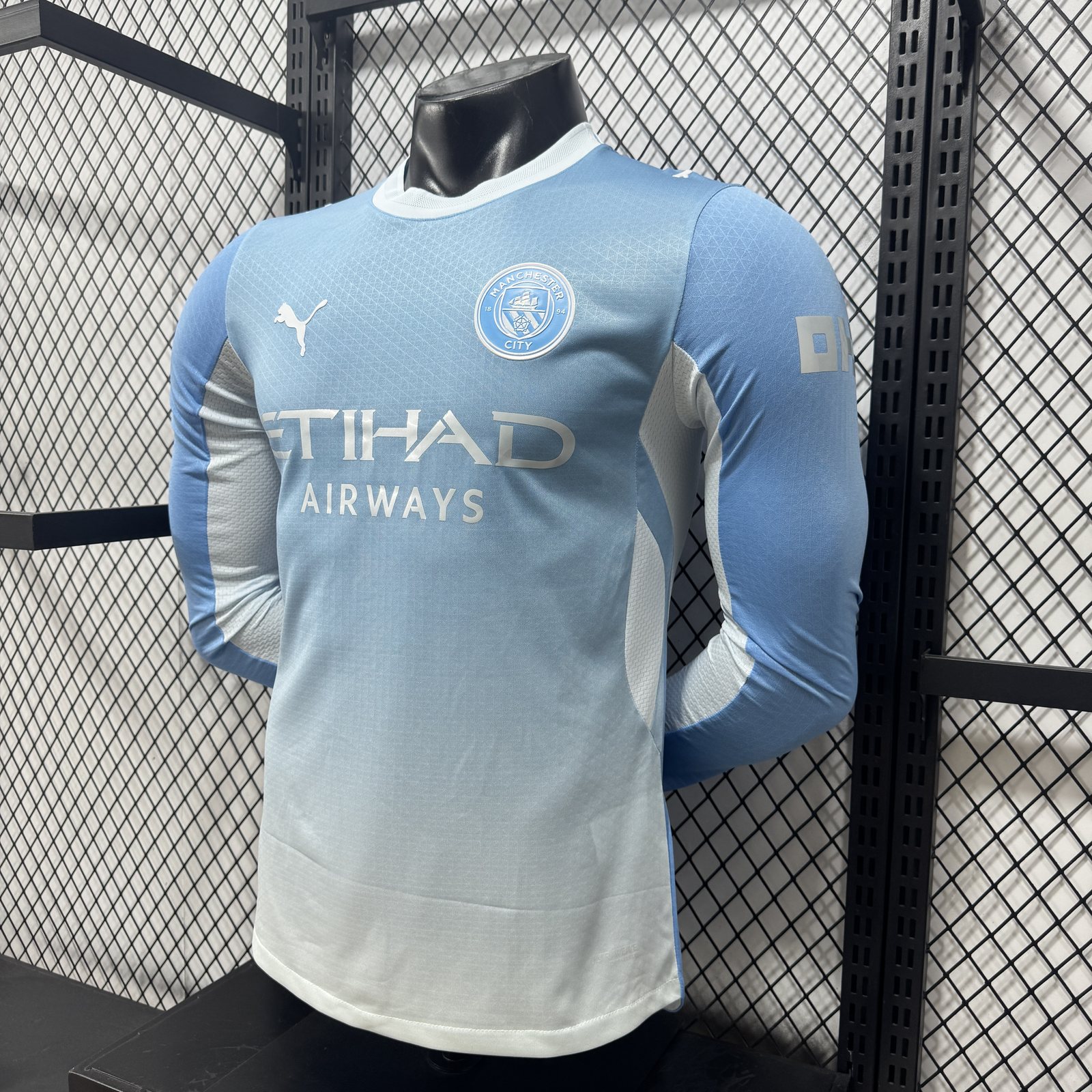 2026-27 Manchester City Home Long-Sleeve Jersey - Player Edition