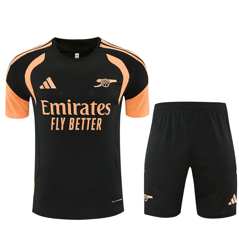 2026-27 Arsenal Black Short-Sleeve Training Jersey