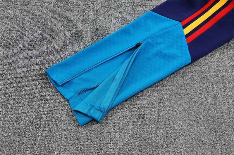 2026-27 Spain Lake Blue Half-Zip Training Jersey
