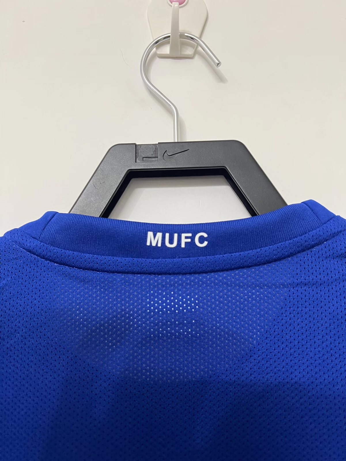 2008-09 Manchester United second away blue retro jersey