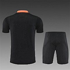 2025-26 Brazil Black Short Sleeve Training Jersey