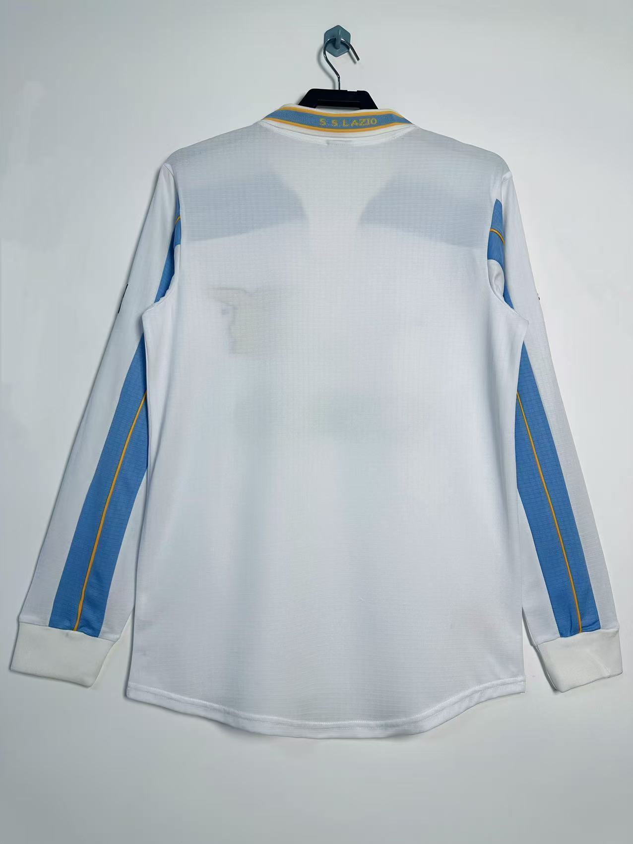 1998–00 Lazio Second Away Retro Long-Sleeve Jersey