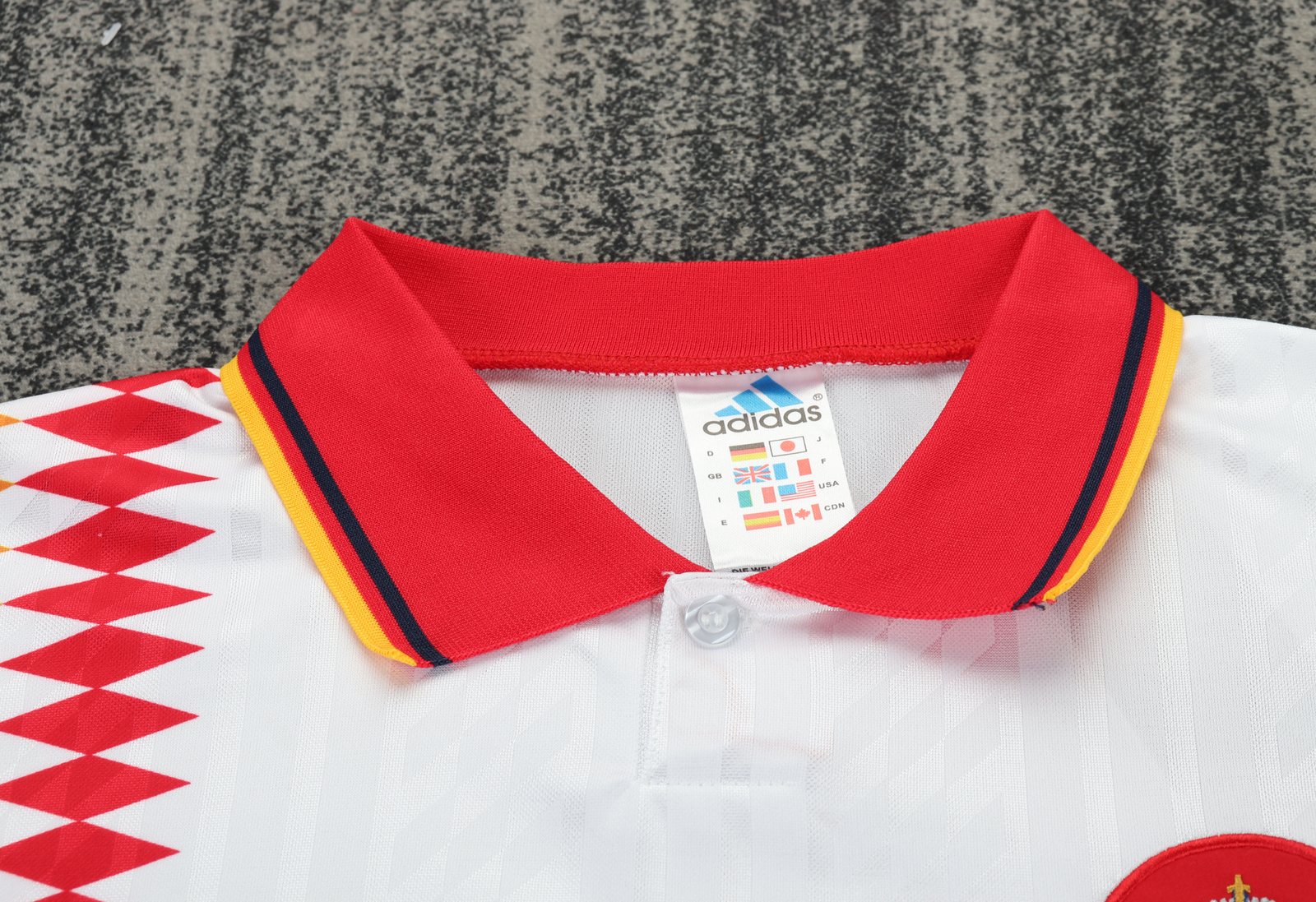 1994 Spain Away Retro Jersey – Kids