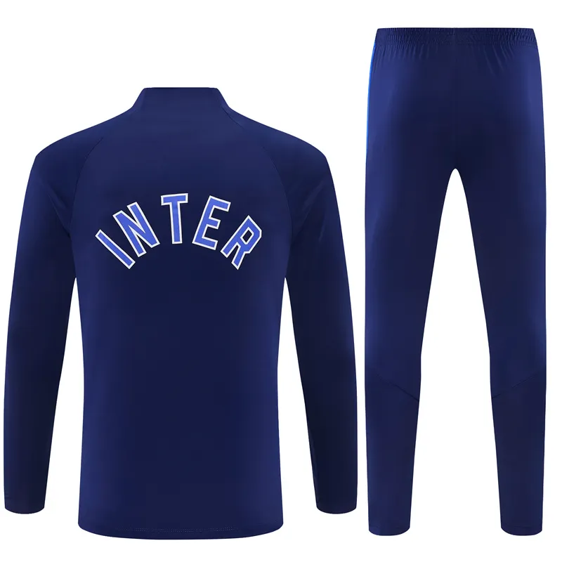 2026-27 Inter Milan Royal Blue Half-Zip Training Jersey