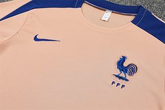 2025-26 France Pink Short Sleeve Training Jersey