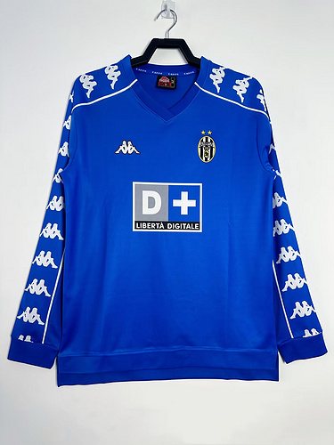 1999-00 Juventus Away Long Sleeve Retro Jersey