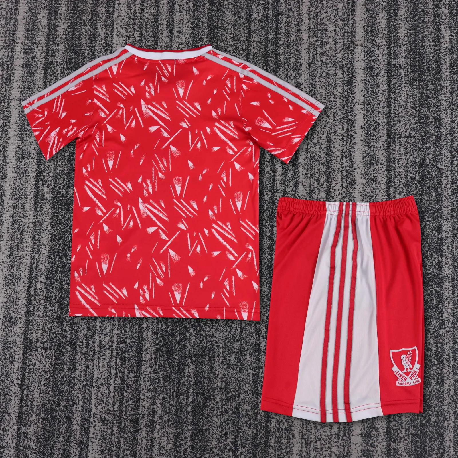 1989-91 Liverpool Home Retro Shirt - Kids