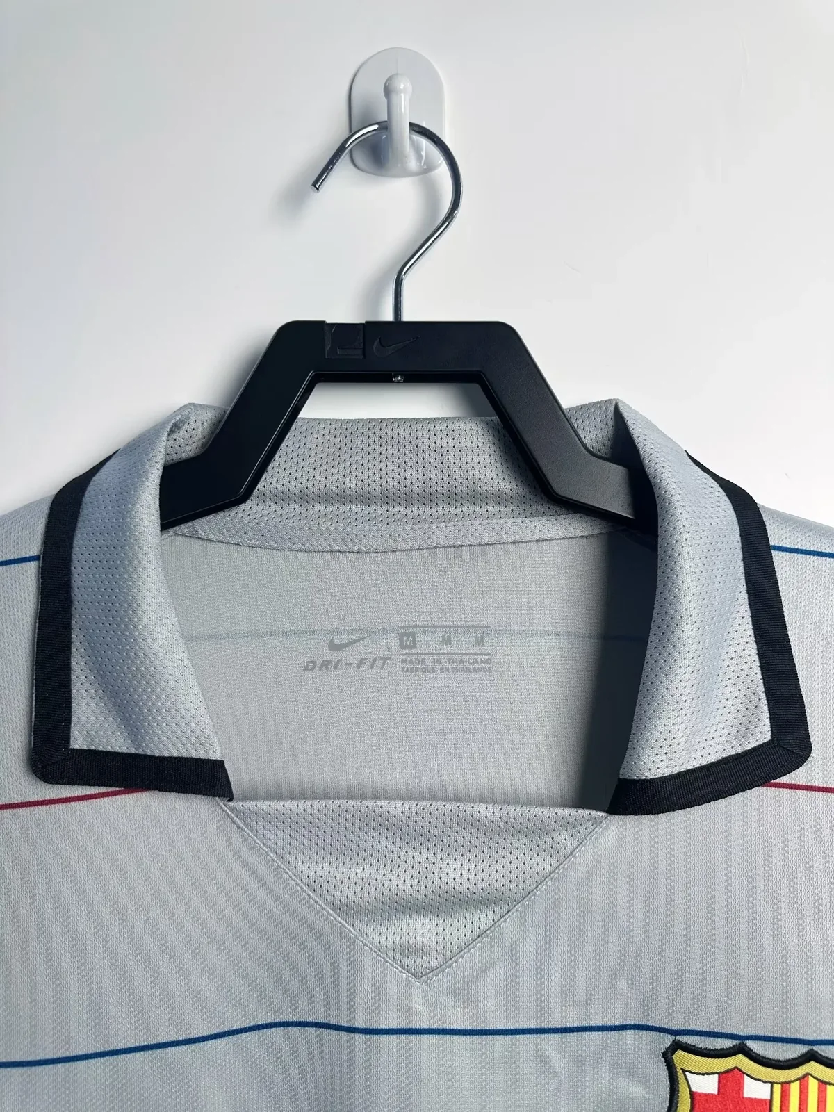 2003-04 Barcelona Away Long Sleeve Retro Jersey