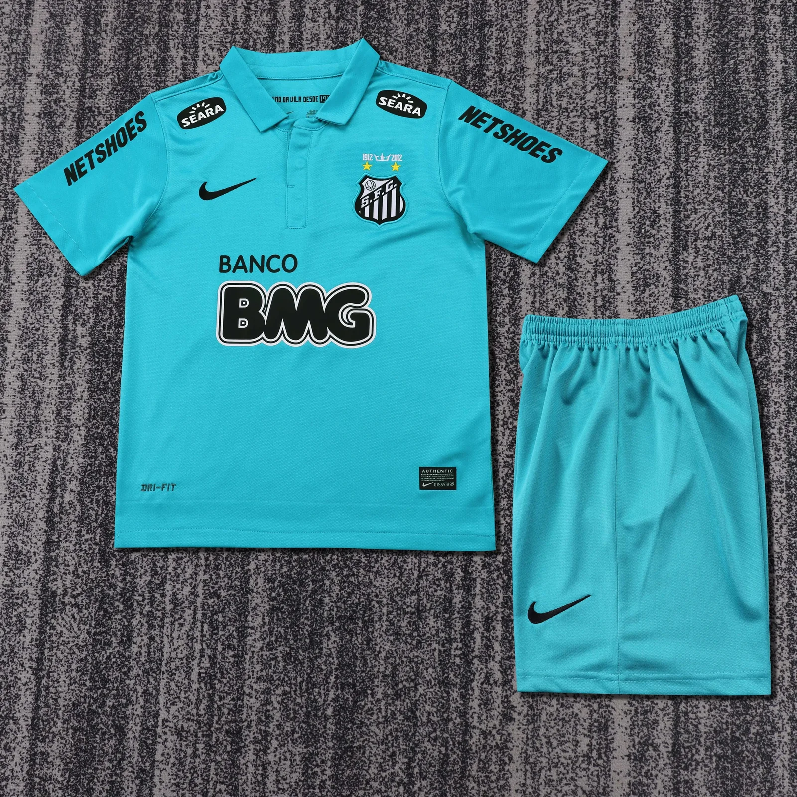 2012-13 Santos Second Away Retro Jersey - Children