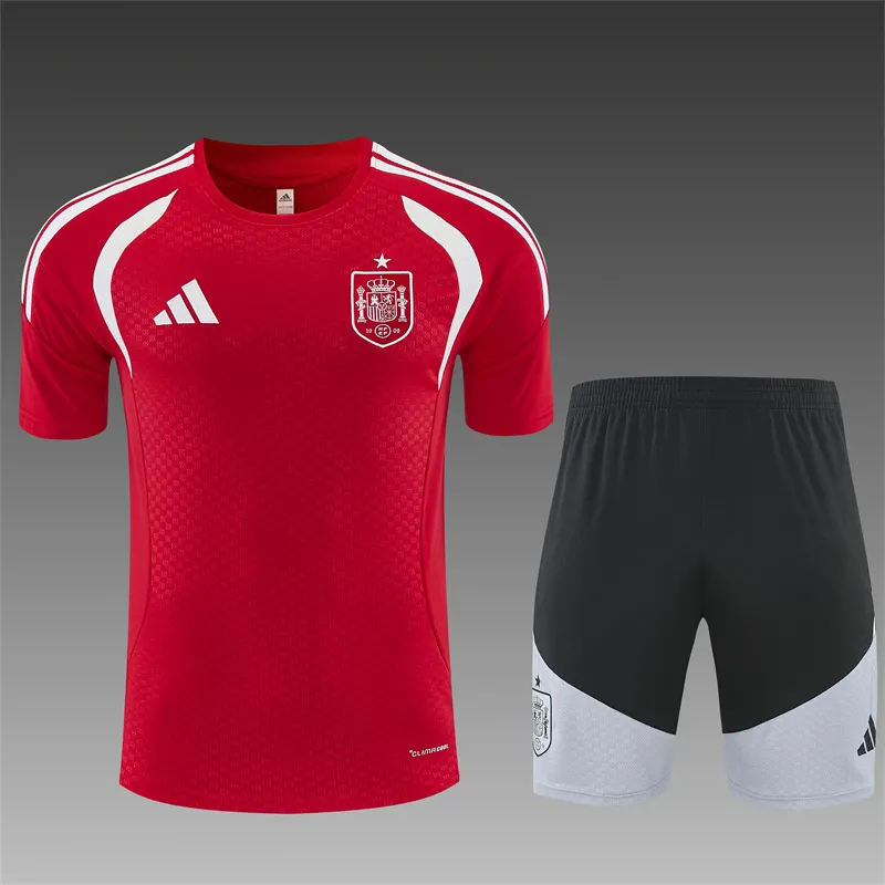 2026-27 Spain Red Short-Sleeve Training Jersey