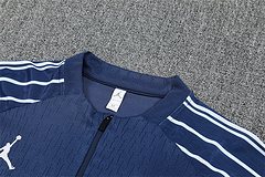 2025-26 Paris Royal Blue [Champions League Edition] Half-Drawn Training Jersey