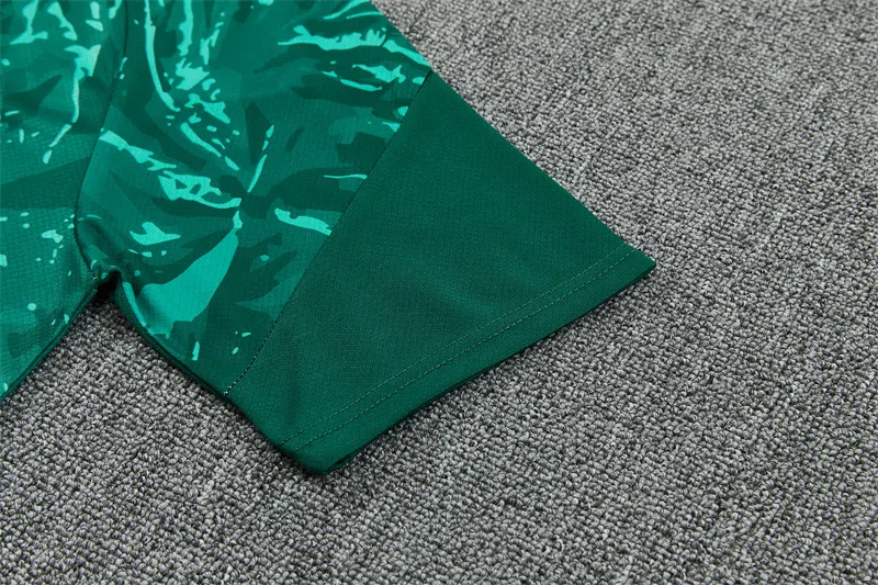2026-27 Real Madrid Green Short-Sleeve Training Jersey