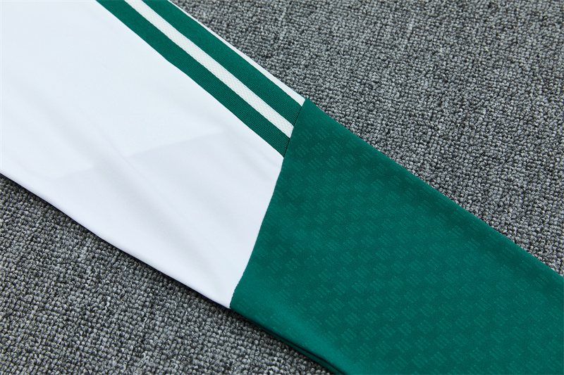 2026-27 Real Madrid White Half-Zip Training Jersey