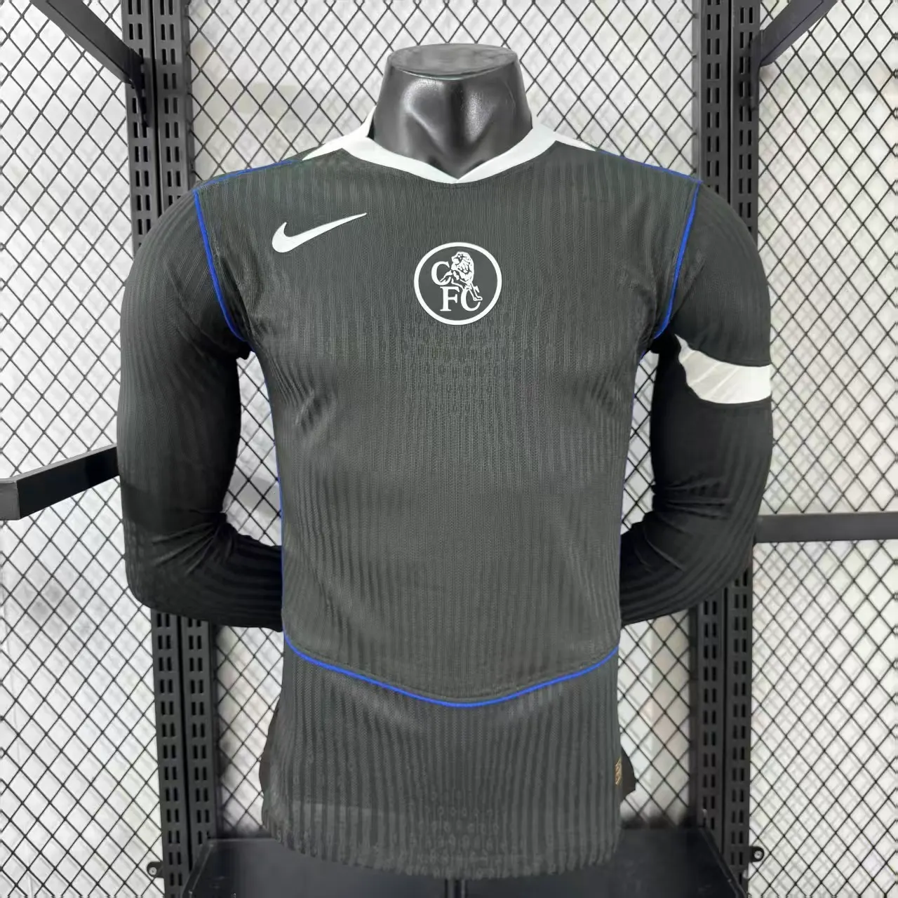 2025-26 Chelsea Third Away Long-Sleeve Jersey – Player Version