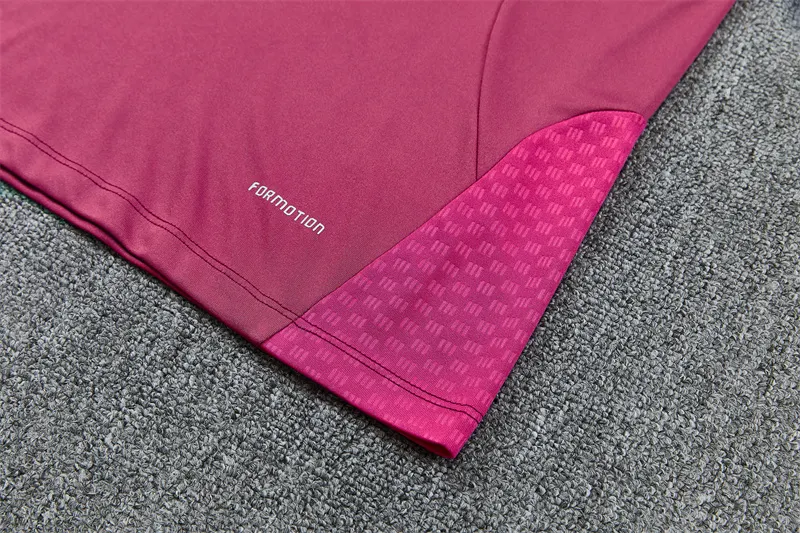 2026-27 Real Madrid Rose-Colored Half-Zip Training Jersey