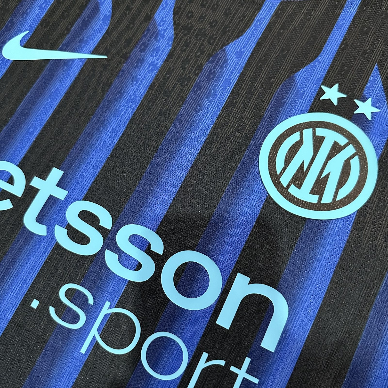 2025-26 Inter Milan Home Long-Sleeve Jersey - Player Version