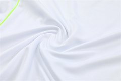 2025-26 Real Madrid White Retro Half-Draw Training Jersey