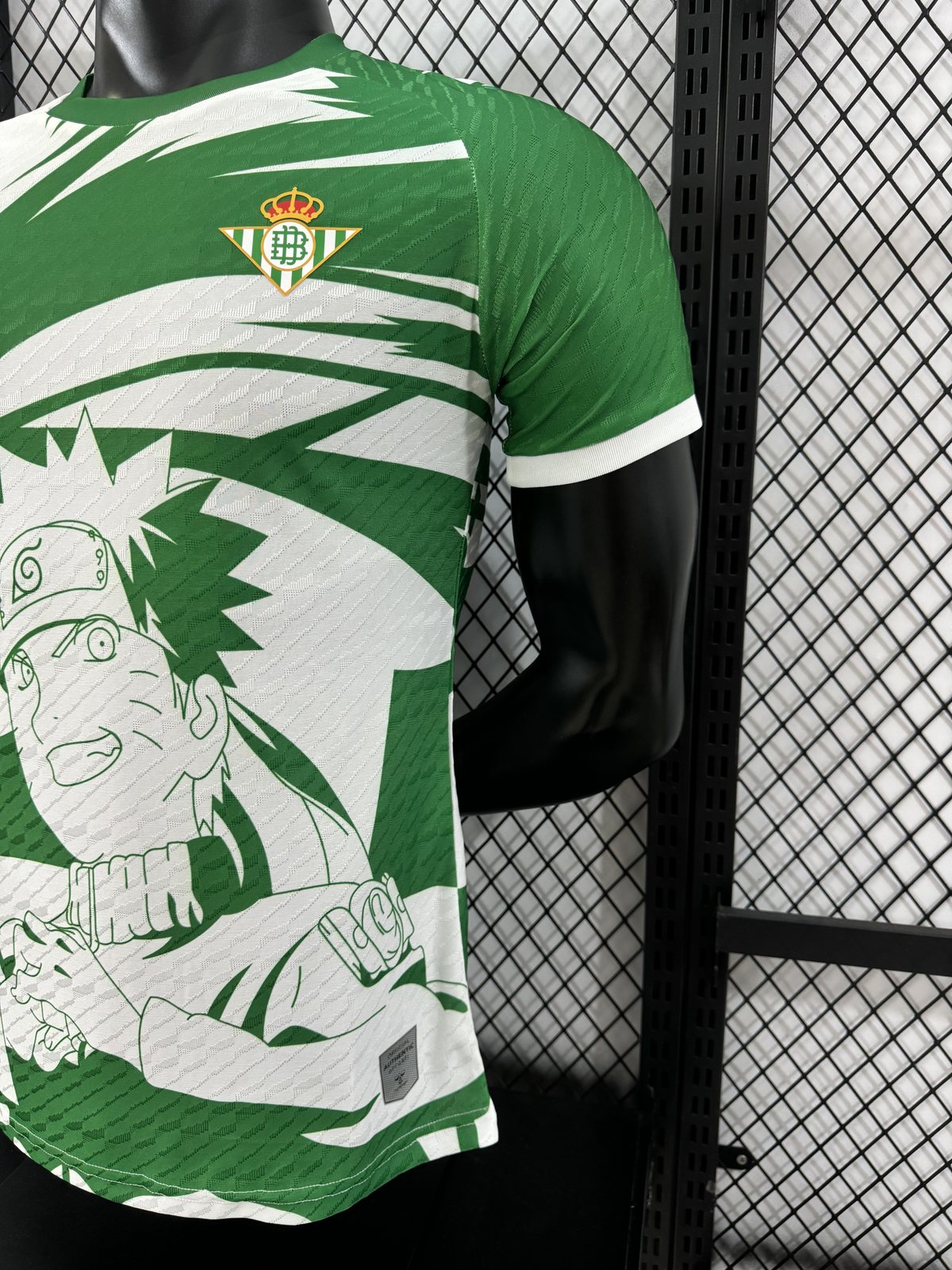 2025-26 Real Betis x Naruto Collaboration Jersey – Player Version