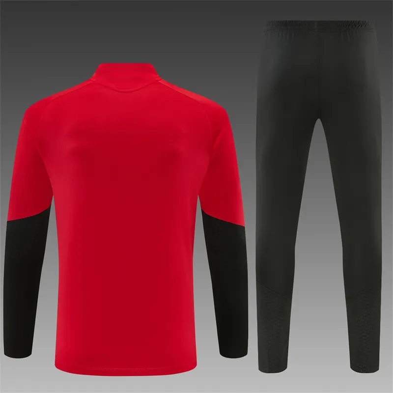 2026-27 Manchester United Red Half-Zip Training Jersey
