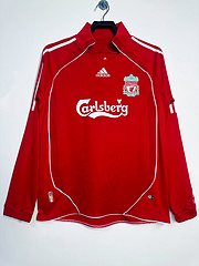 2006-08 Liverpool Home Long Sleeve Retro Jersey