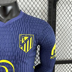 2025-26 Atletico Madrid Away Long Sleeve Shirt - Player Edition.
