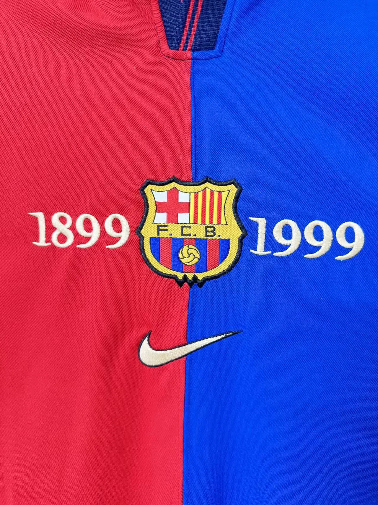 1899-99 Centennial Barcelona Retro Jersey - Commemorative Edition